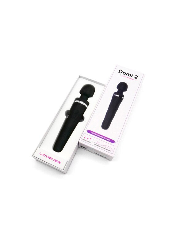Lovense Domi 2 App Controlled Body Wand Massager Lovense