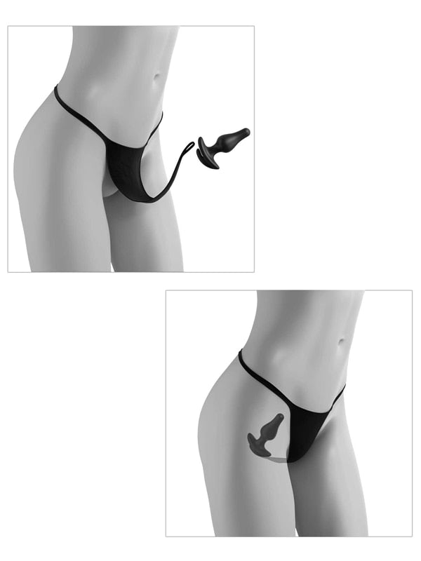 Hookup Remote Bowtie Bikini - Fits Size XL-XXL Hookup