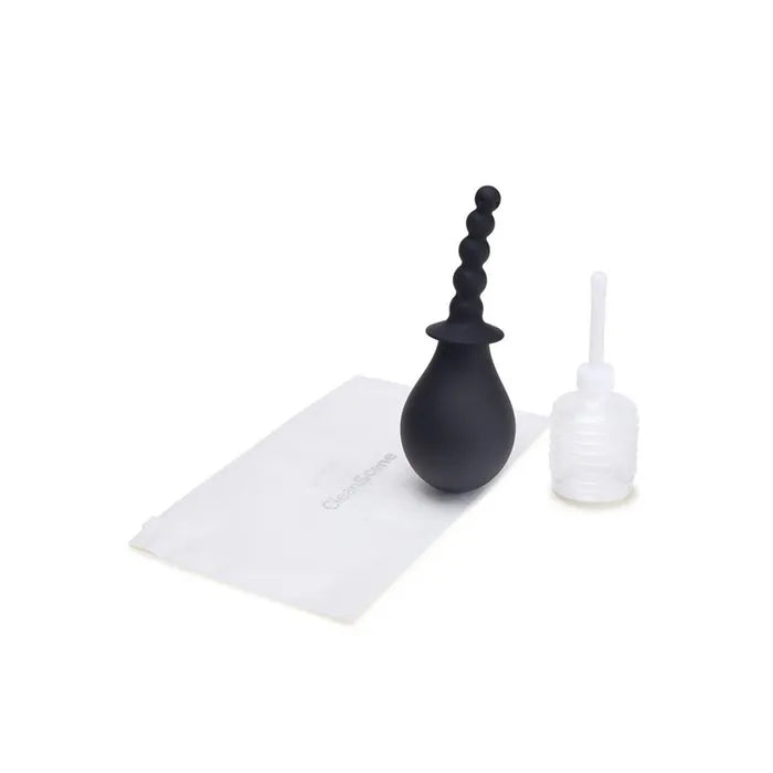 Xgen Products CleanScene 4 Piece Soft Squeeze Beaded Anal Douche Set With Flared Base 250ml Capacity With Free Travel Douche Included Xgen Products