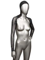 Radiance Plus Size Hooded Shoulder Shrug CalExotics