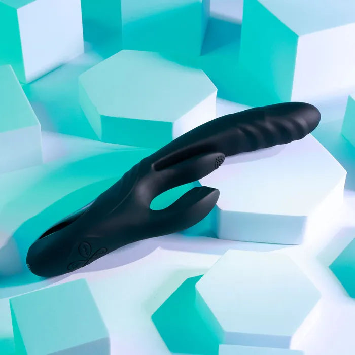 Playboy Pleasure RAPID RABBIT USB Rechargeable Rabbit Vibrator 26.4cm Playboy Pleasure