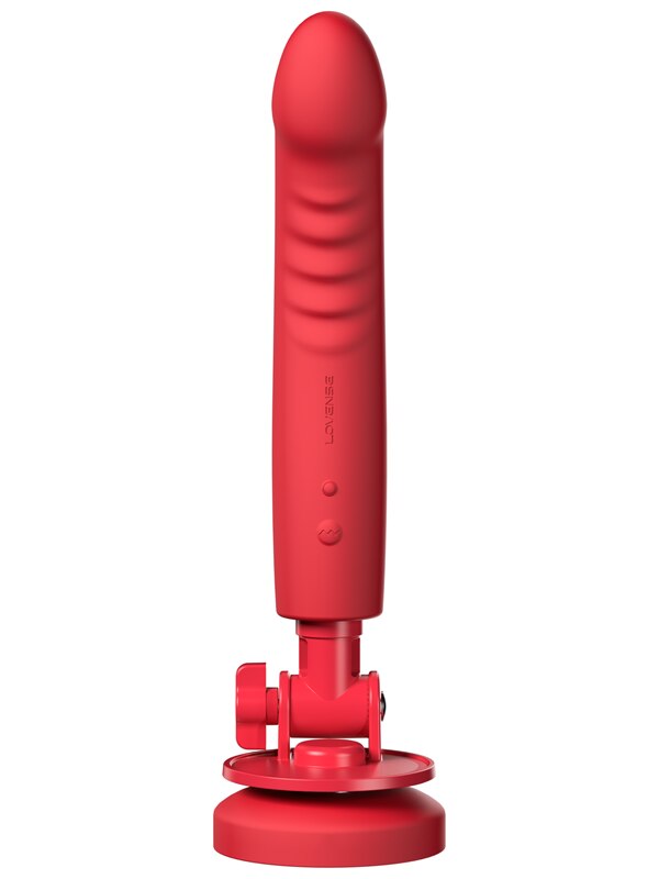 Lovense Mission 2 Vibrating Suction Cup Dildo Lovense