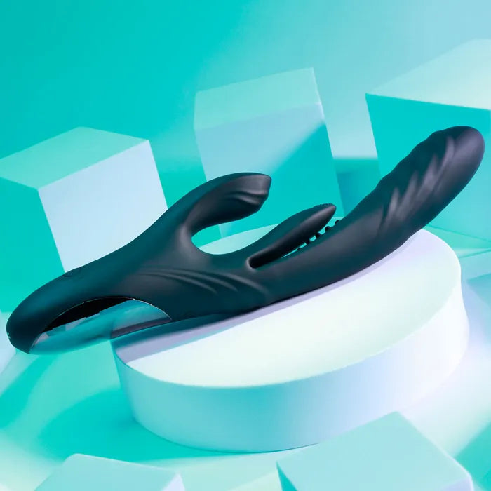 Playboy Pleasure RAPID RABBIT USB Rechargeable Rabbit Vibrator 26.4cm Playboy Pleasure