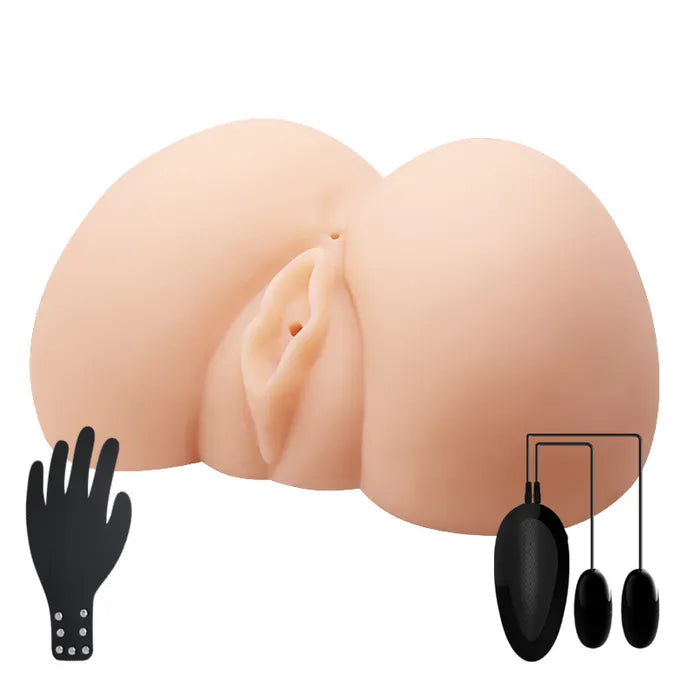 CRAZY BULL JUDY Vibrating Doggy Torso Vibrating Doggy Style Masturbator Flesh Secondary image