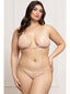Two Piece Bra Set STM-11795XP-Champagne-O/S QUEEN (P) Seven Til Midnight