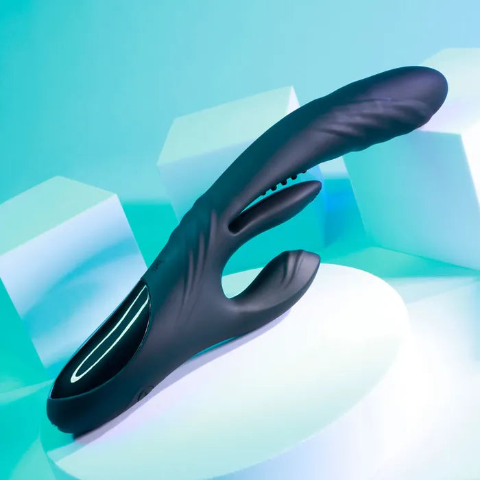 Playboy Pleasure RAPID RABBIT USB Rechargeable Rabbit Vibrator 26.4cm Playboy Pleasure