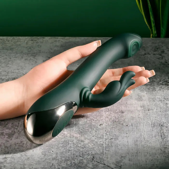 Evolved RABBIT TAP TAP USB Rechargeable Rabbit Vibrator With Tapping Tip 25cm Evolved