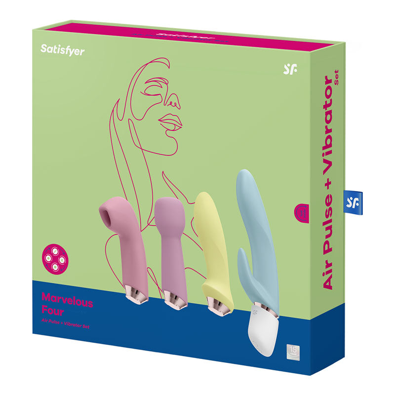 Satisfyer Marvelous Four 4 In 1 USB Rechargeable Vibrator Satisfyer