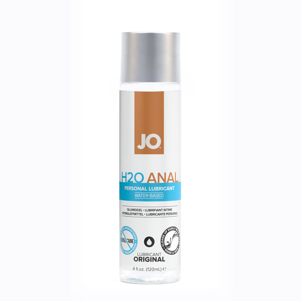 JO H2O Anal Water Based Anal Lubricant JO