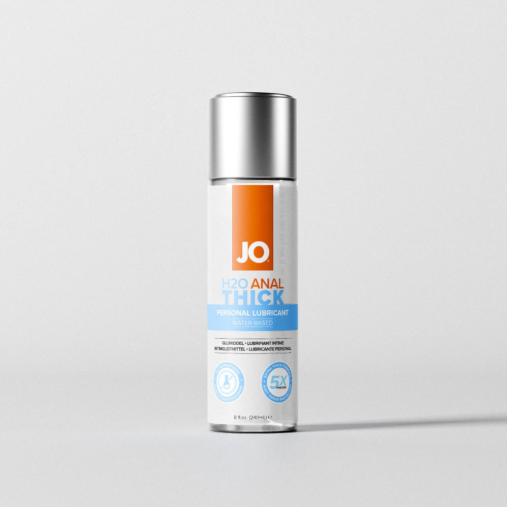 JO H2O Thick Water Based Anal Lubricant 240ml Bottle
