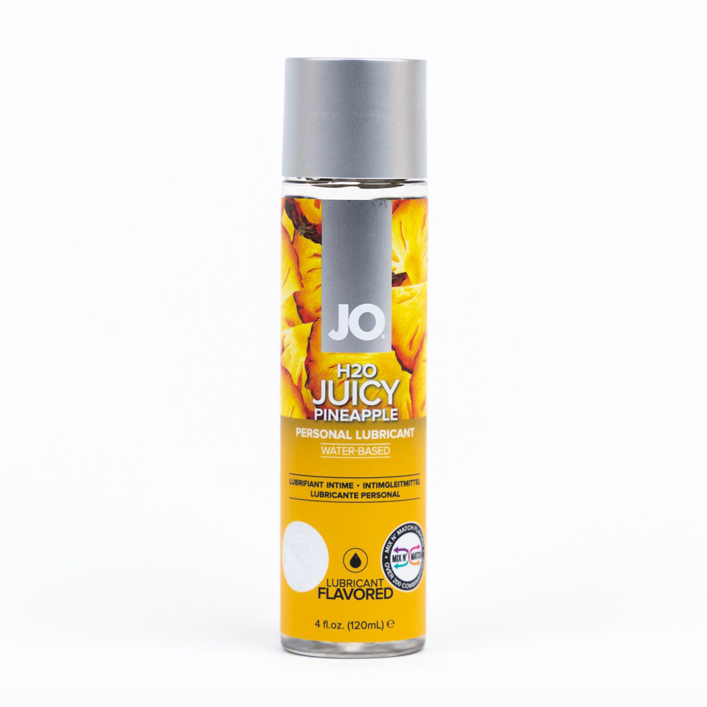 JO H2O Juicy Pineapple Flavoured Water Based Lubricant 30ml Bottle JO Main image