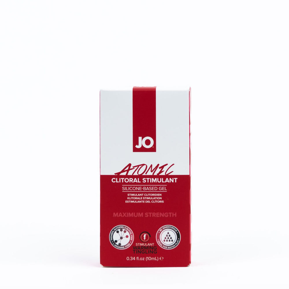 JO Atomic Clitoral Stimulating Gel For Women 10ml Tube JO