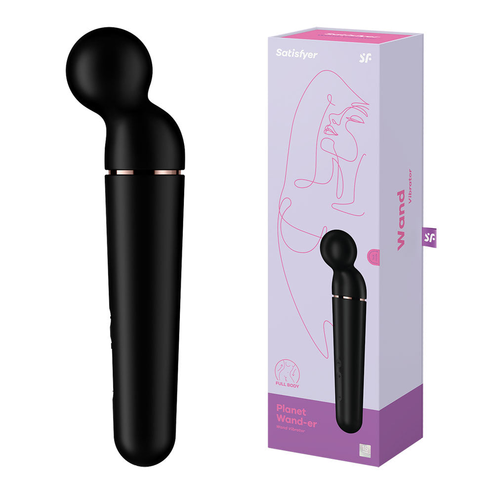 Satisfyer Planet Wand er Gold USB Rechargeable Massager Wand Secondary image