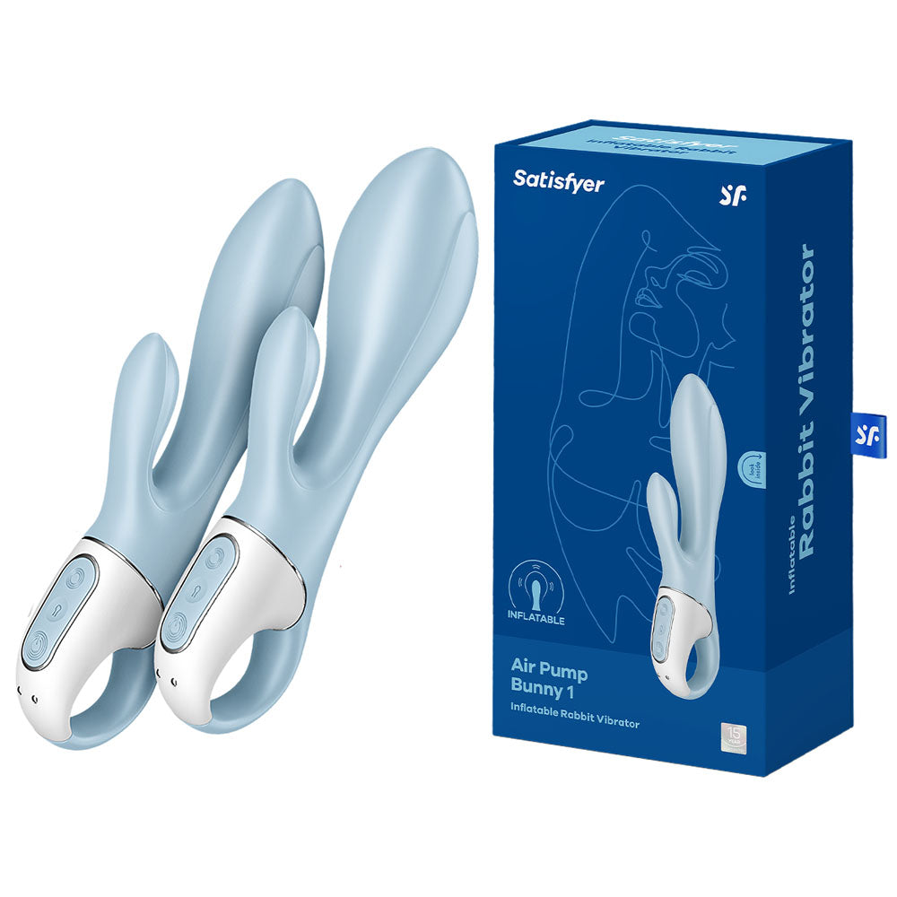 Satisfyer Air Pump Bunny 1 USB Rechargeable Inflatable Rabbit Vibrator Satisfyer Main image