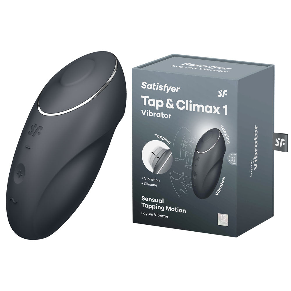 Satisfyer Tap & Climax 1 USB Rechargeable Pulsing Stimulator Satisfyer Main image