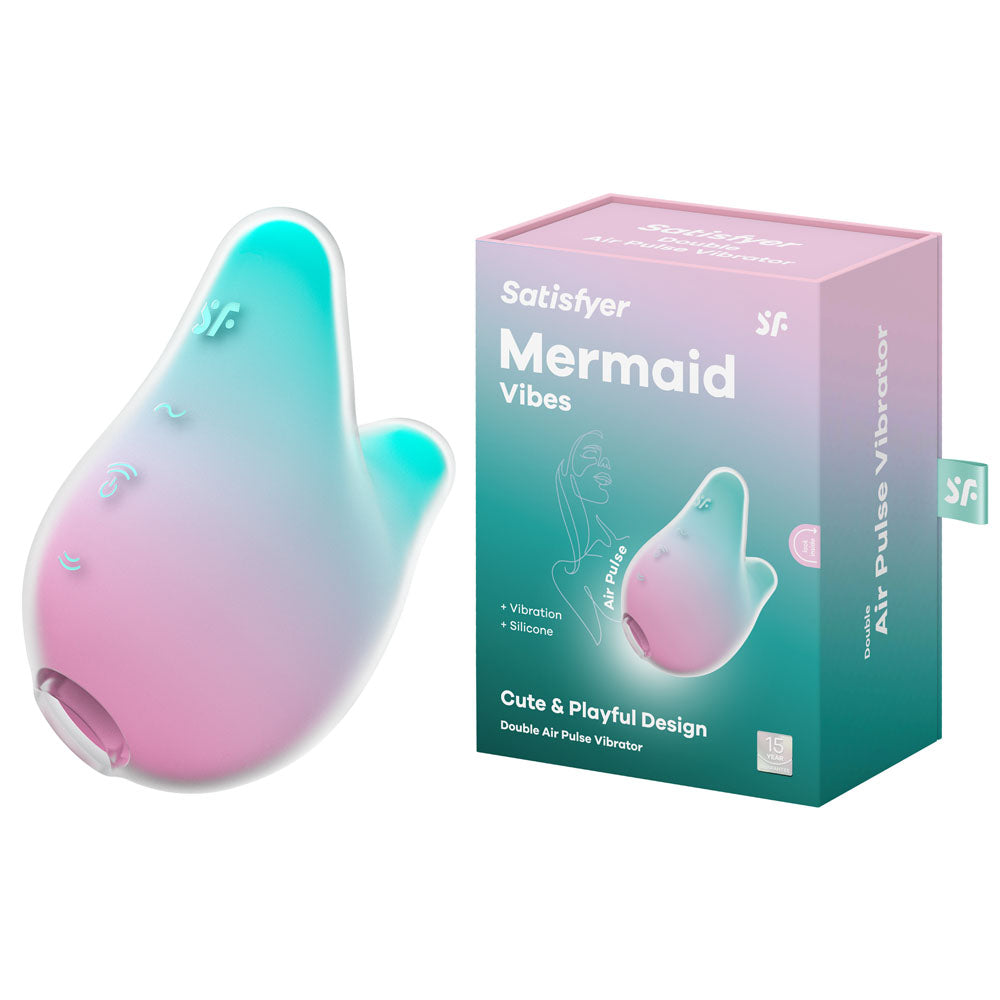 Satisfyer Mermaid Vibes USB Rechargeable Air Pulse Stimulator Satisfyer