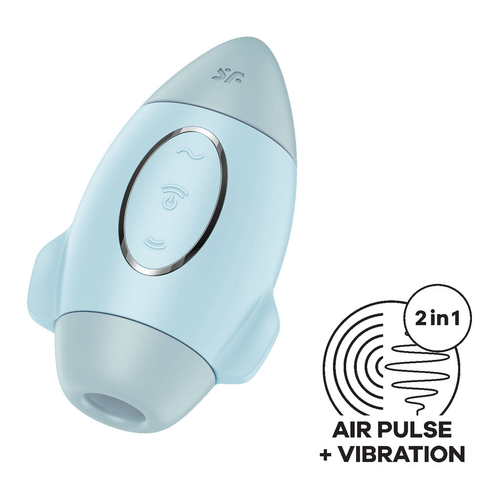 Satisfyer Mission Control USB Rechargeable Vibrating Air Pulse Stimulator Satisfyer