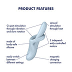 Satisfyer Heat Flex 4 USB Rechargeable Heating Vibrator Satisfyer