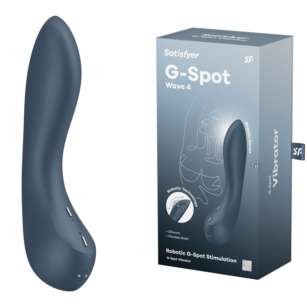 Satisfyer G Spot Wave 4 USB Rechargeable Vibrator With Robotic G Spot Stimulation 21cm Satisfyer Main image