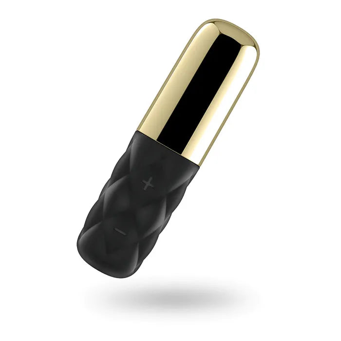 Satisfyer Mini Sparking Darling USB Rechargeable Mini Vibrator Gold / Black Satisfyer