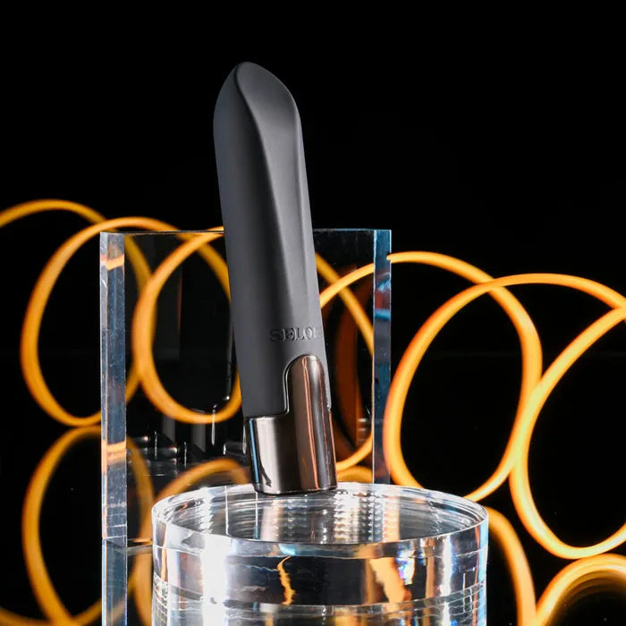 Selopa LITTLE BUDDY USB Rechargeable Vibrating Bullet Vibrator Black Secondary image