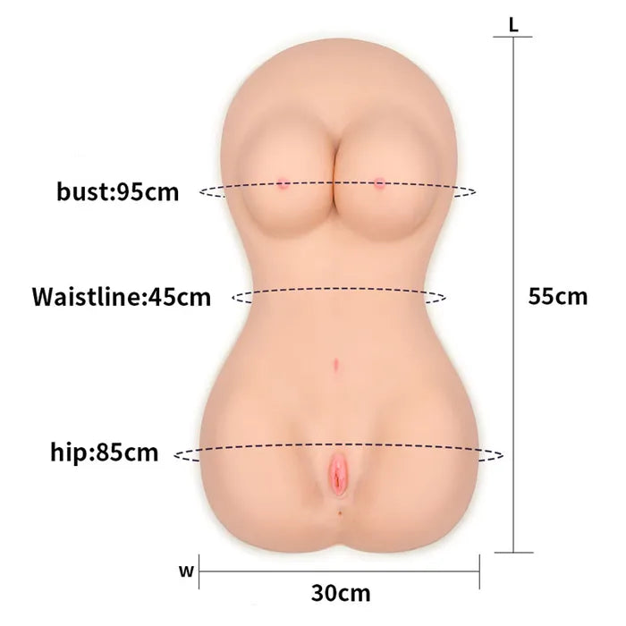 Lovetoy Feel Me Bare Mega Lifesize Mega Masturbator Flesh Secondary image