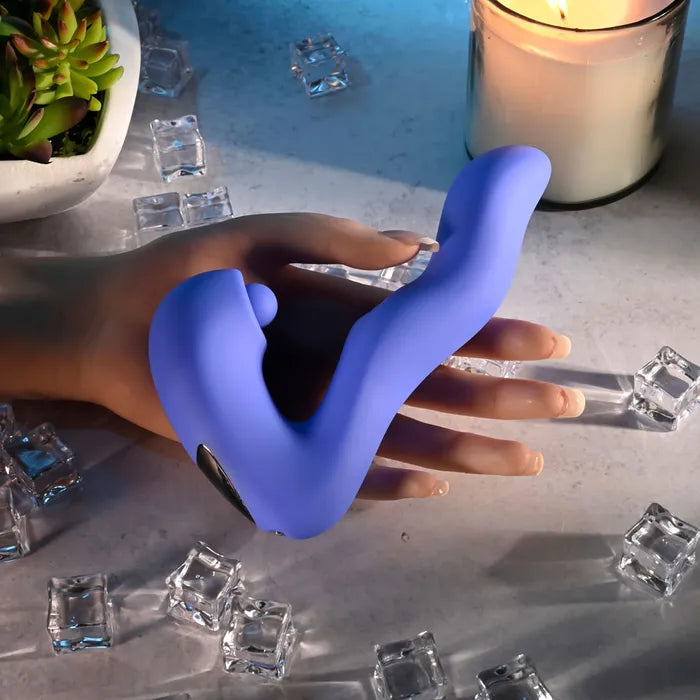 Evolved TAPPITY TAP USB Rechargeable Vibrator with Tapping Stimulator 16.6cm Evolved