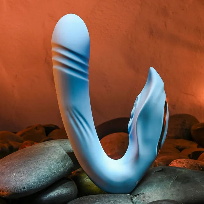Evolved TAP & THRUST USB Rechargeable Dual Vibrator Evolved