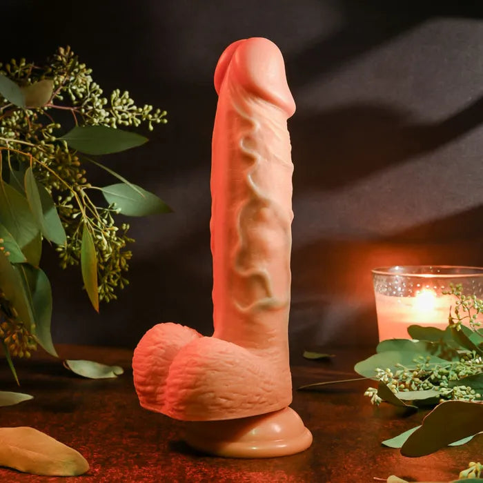 Evolved REALISTIC LIGHT Dong 8 Inch Flesh Secondary image