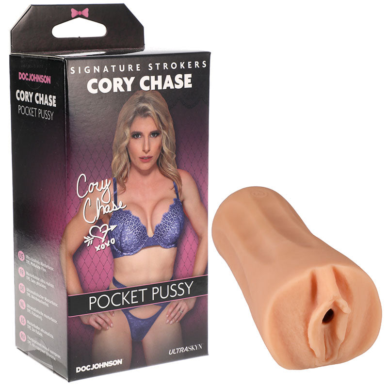 Doc Johnson Cory Chase UltraSkyn Pocket Pussy Vagina Stroker Flesh Doc Johnson Main image
