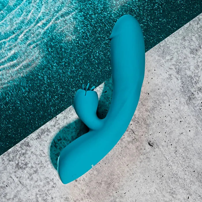 Evolved FIERCE FLICKER USB Rechargeable Rabbit Flicker Vibrator 19.5cm Evolved