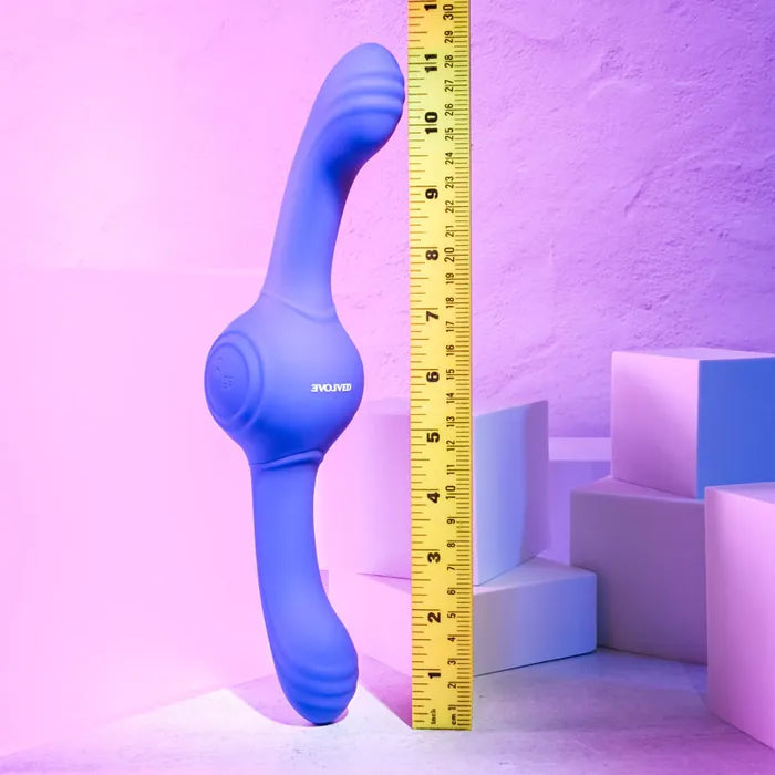 Evolved OUR GYRO VIBE USB Rechargeable Super Double Vibrator 29.5cm Evolved