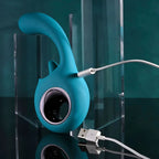 Evolved HOW MANY LICKS USB Rechargeable Vibrator With Flicking Stimulator 17.8cm Evolved