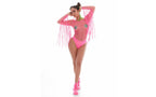 Pink Lipstick Fringe Benefits Set Hot Pink with Pot Pasties