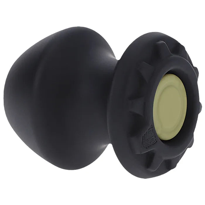 Doc Johnson Fort Troff Kum Keeper Hollow Butt Plug With Removeable Stopper Black Secondary image