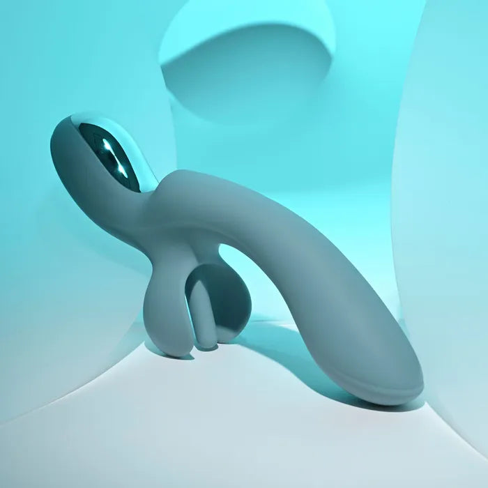 Evolved TAKE YOUR FLICK USB Rechargeable Vibrator With Flicking Clitoral Stimulator 24.1cm Evolved