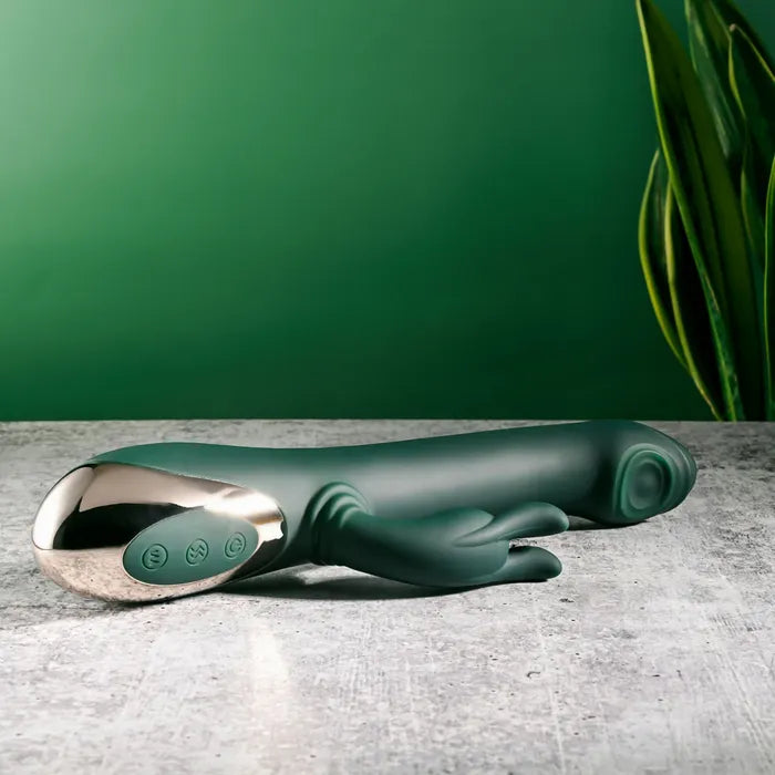 Evolved RABBIT TAP TAP USB Rechargeable Rabbit Vibrator With Tapping Tip 25cm Evolved