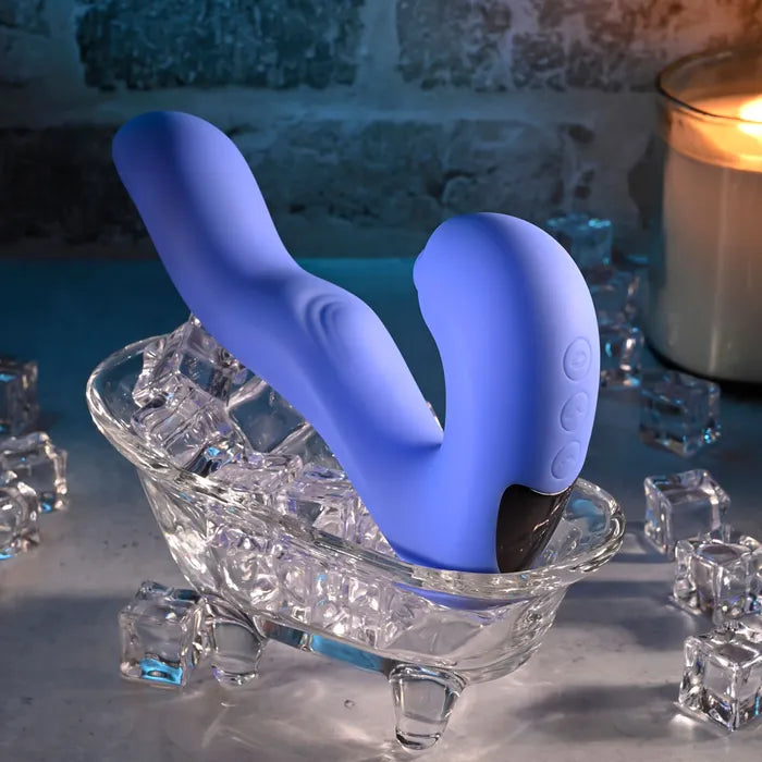 Evolved TAPPITY TAP USB Rechargeable Vibrator with Tapping Stimulator 16.6cm Evolved