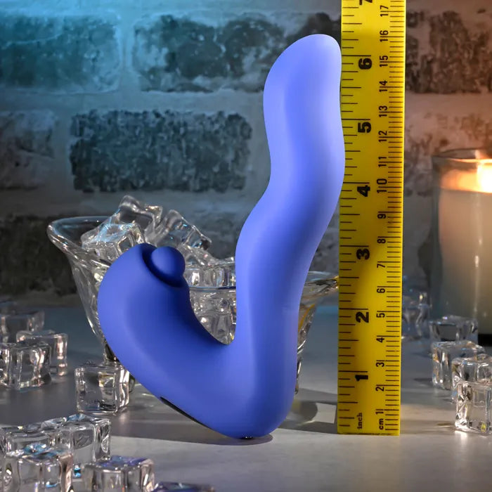 Evolved TAPPITY TAP USB Rechargeable Vibrator with Tapping Stimulator 16.6cm Evolved
