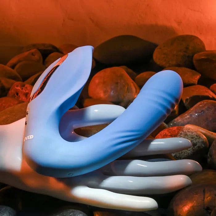 Evolved TAP & THRUST USB Rechargeable Dual Vibrator Evolved