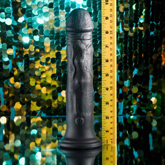 Evolved BLACK THUNDER USB Rechargeable Vibrator 25cm Evolved