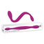Adam & Eve The Joy Stick USB Rechargeable Dual Vibrating Double Dong 14.5 Inch Purple Adam & Eve
