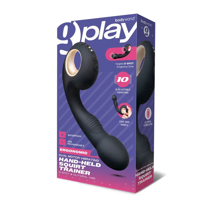 Bodywand G Play Vibrating Squirt Trainer USB Rechargeable Vibrator 17cm Bodywand