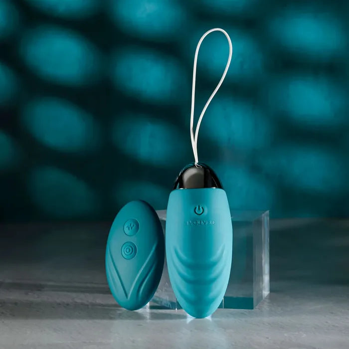 Evolved OVAL OFFICE USB Rechargeable Wireless Egg Vibrator With Remote Control Green Evolved Main image