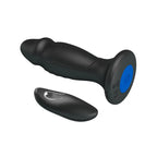 MR PLAY Powerful USB Rechargeable Vibrating Anal Plug With Remote 12.4cm Mr Play