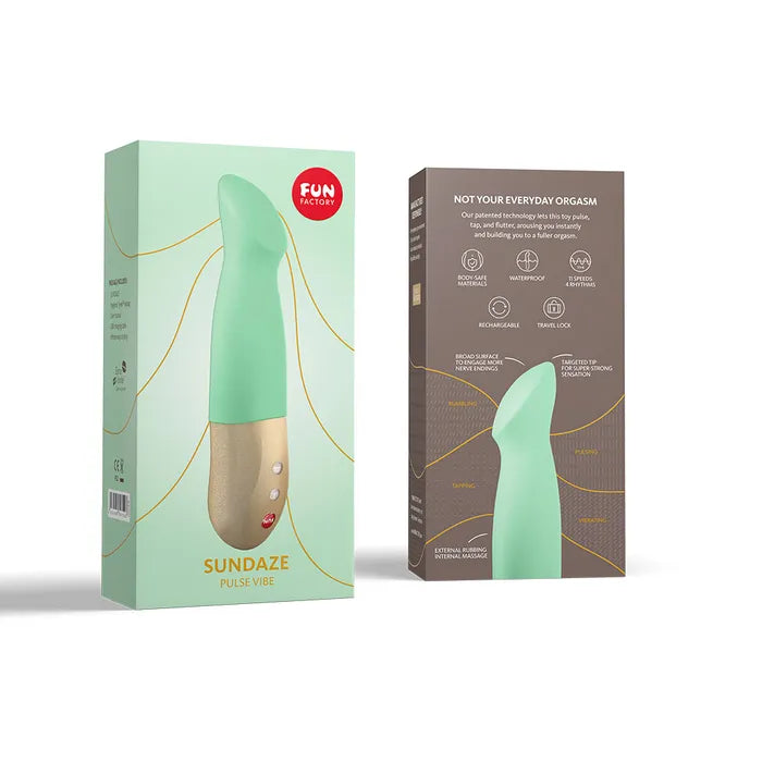 Fun Factory SUNDAZE USB Rechargeable Thrusting Vibrator 17.5cm Fun Factory