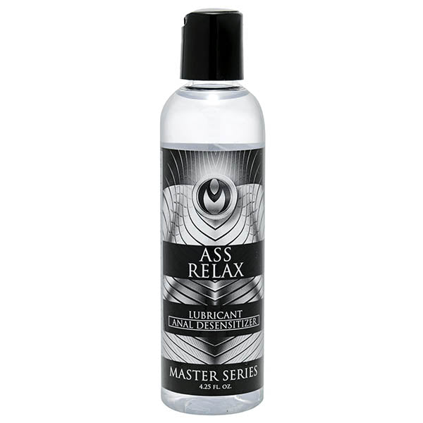 XR Brands Master Series Ass Relax Anal Desensitising Lubricant 125ml Bottle XR Brands