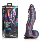 XR Brands Creature Cocks Hydra Silicone Dildo Coloured Fantasy Sea Monster Dildo 26.9cm