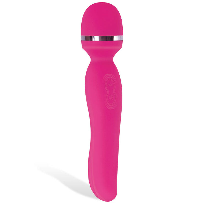 Adam & Eve Intimate Curves Rechargeable Wand USB Rechargeable Massage Wand 7.75 Inch Secondary image
