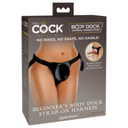 Pipedream King Cock Elite Beginners Body Dock Adjustable Strap On Harness (No probe included) Pipedream